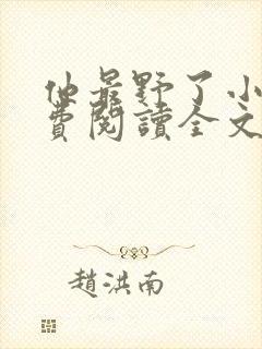他最野了小说免费阅读全文
