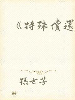 《特殊偿还》