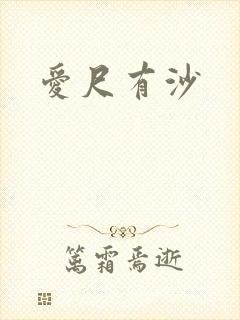 爱尺有沙封面