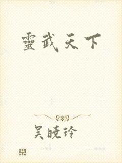灵武天下封面