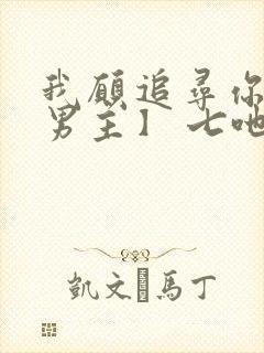 我愿追寻你【双男主】 七吔