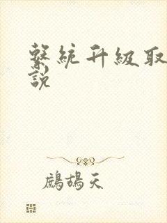 系统升级取液小说