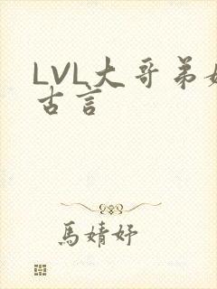 LVL大哥弟媳古言封面