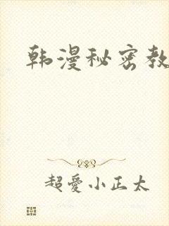 韩漫秘密教学封面