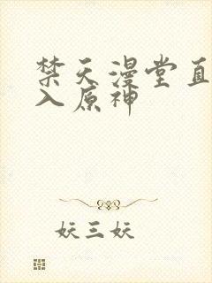 禁天漫堂直接进入原神