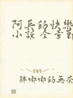 阿兵的快乐生活小说 全章节阅读免费