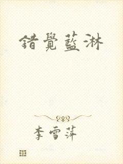 错觉蓝淋封面