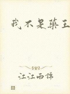我不是药王