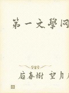第一文学网封面