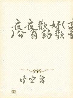 夜夜欢好(高h)公翁的欢爱