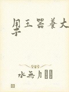 用玉器养大的皇子