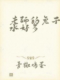 老师的兔子好软水好多