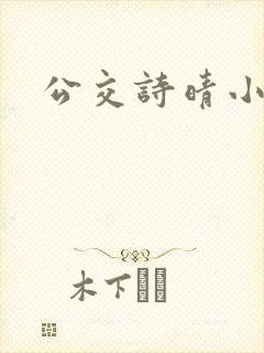公交诗晴小说