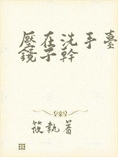 压在洗手台看着镜子干
