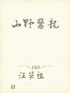 山野医龙封面