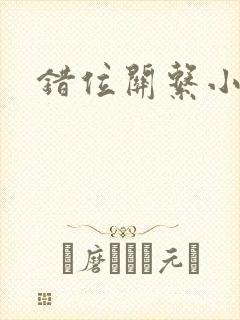 错位关系小说