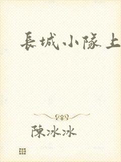 长城小队上中下封面