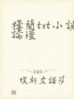 楼兰txt小说论坛封面