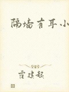 隔墙有耳小说