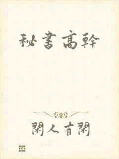秘书高干