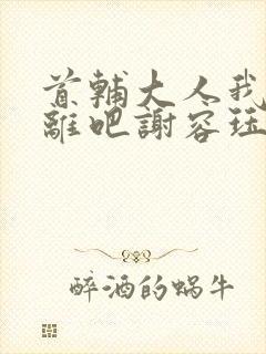 首辅大人我们和离吧谢容珏封面