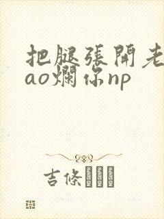 把腿张开老子cao烂你np封面