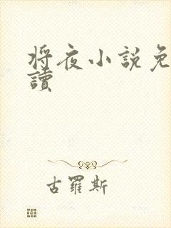 将夜小说免费阅读封面