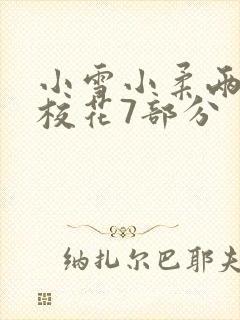 小雪小柔两个大校花7部分