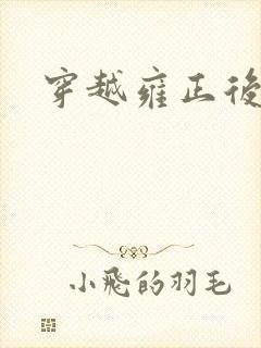穿越雍正后宫