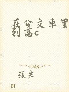 在公交车里c弄到高c