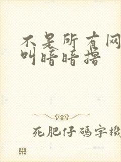 不是所有网站都叫暗暗撸