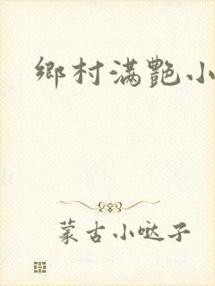 乡村满艳小说