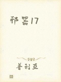 邪器17封面