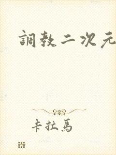 调教二次元