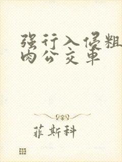 强行入侵粗暴h肉公交车封面