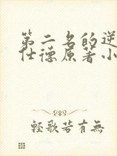 第二名的逆袭高仕德原著小说