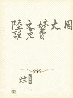 陆文婷大团圆小说免费