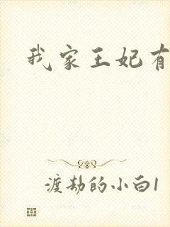 我家王妃有点野