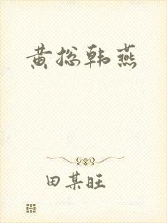 黄总韩燕封面