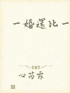 一婚还比一婚高