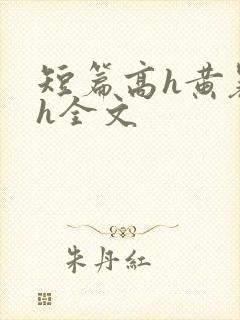 短篇高h黄暴辣h全文