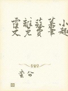 霍离苏莱小说全文免费笔趣阁封面