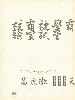 校霸被学霸压实验室试管