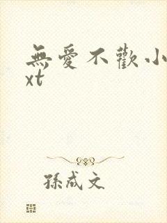 无爱不欢小说txt