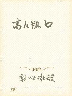 高h粗口