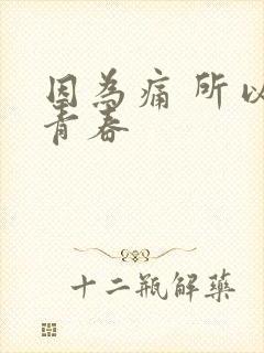 因为痛 所以叫青春