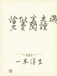恰似寒光遇骄阳免费阅读