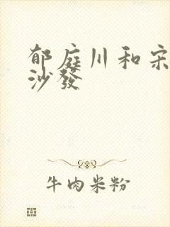 郁庭川和宋倾城沙发