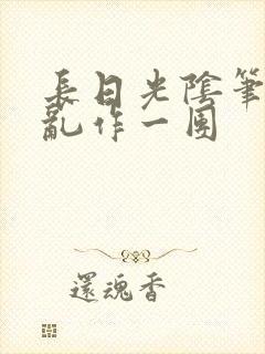 长日光阴笔趣阁乱作一团封面