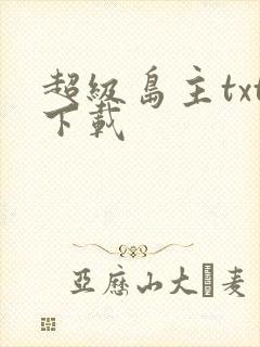 超级岛主txt下载